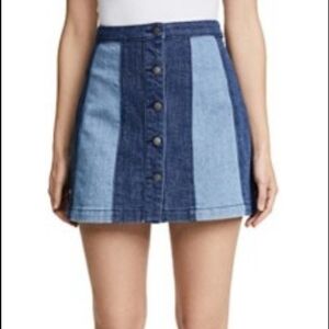 Rebecca Minkoff Denim Mini Skirt